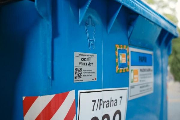 Pražané mohou nově hodnotit kontejnery na tříděný odpad a posílat městu podněty na zlepšení
