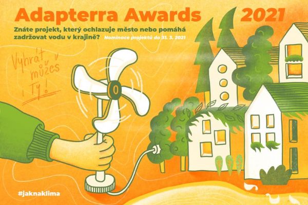 Zelený hotel, udržitelná škola, nový sad i vrbovna. Adapterra Awards sbírá nápady #jaknaklima do konce března