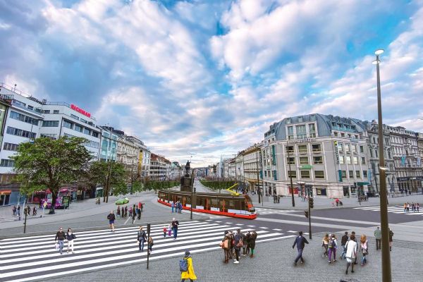 Obnovení tramvajové dopravy na Václaváku
