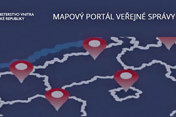 K dispozici je nový mapový portál veřejné správy 