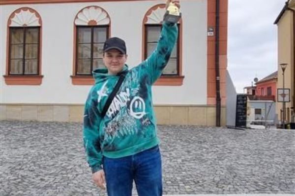 Dominik Melcher zvítězil na Kovo Junior 2024 ve Žďáru nad Sázavou