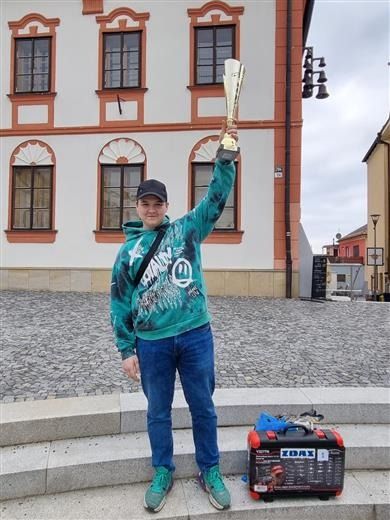 Dominik Melcher zvítězil na Kovo Junior 2024 ve Žďáru nad Sázavou