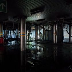 Požár u hl. nádraží v Brně - škody za 2 miliony