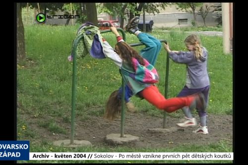 2004 – Sokolov: Po městě vznikne prvních pět dětských koutků (TV Západ)