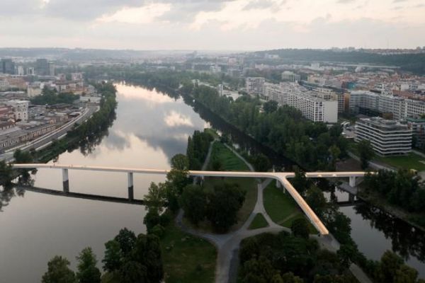 Štvanická lávka se pyšní titulem Stavba roku 2023