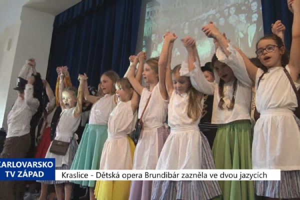 Kraslice: Dětská opera Brundibár zazněla ve dvou jazycích (TV Západ)
