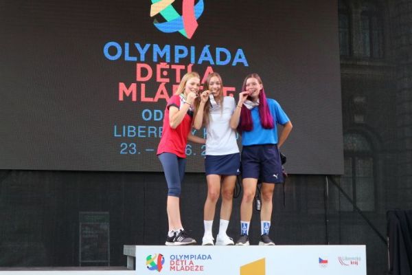 Bikerka Simona Spěšná vyhrála Olympiádu dětí a mládeže