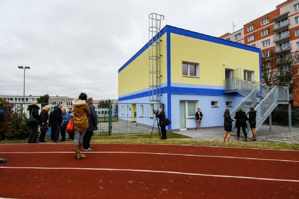 Nové prostory má 31. základní škola v Plzni, poslouží i krizové situaci 
