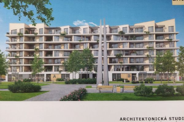 Nový bytový dům na náměstí Emila Škody bude prvním krokem k proměně lokality 