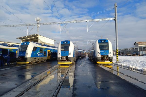 Plzeňské depo se připravuje na provoz dalších RegioPanterů  