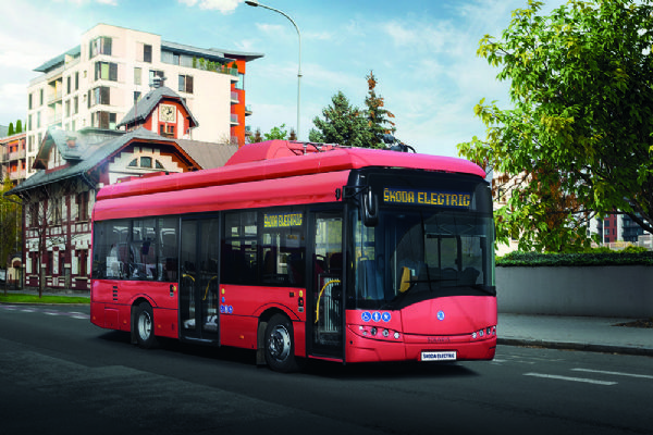 Škoda Electric představila na veletrhu nový elektrobus