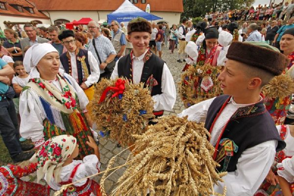V Chanovicích se slavily Dožínky Plzeňského kraje