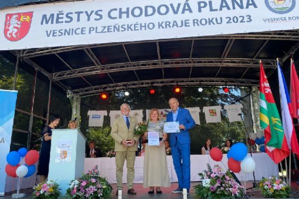 V Chodové Plané slavili ocenění Vesnice roku Plzeňského kraje