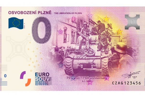Výročí osvobození Plzně připomenou pamětní bankovky