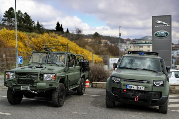 Plzeňská společnost Dajbych postavila nový prototyp vozu určený policejním a armádním jednotkám