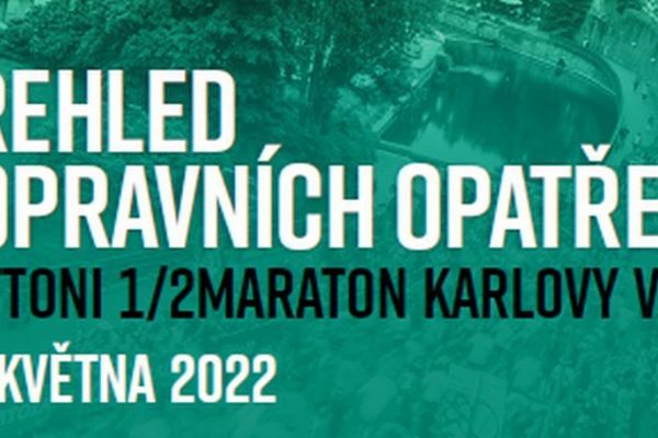 Karlovy Vary: Sobotní půlmaraton si vyžádá omezení v dopravě
