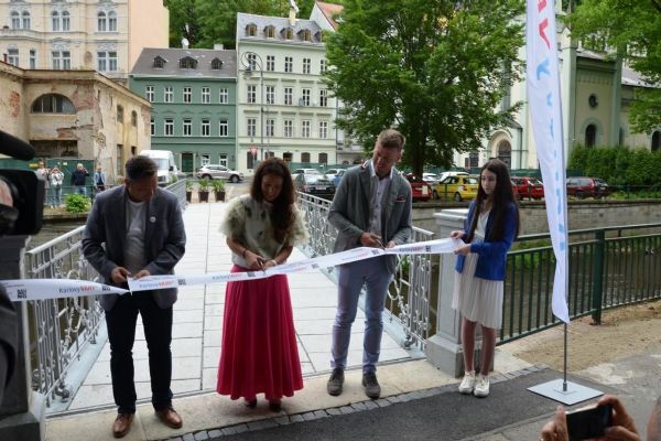 Karlovy Vary: Zrekonstruovaná Goethova lávka byla slavnostně otevřena