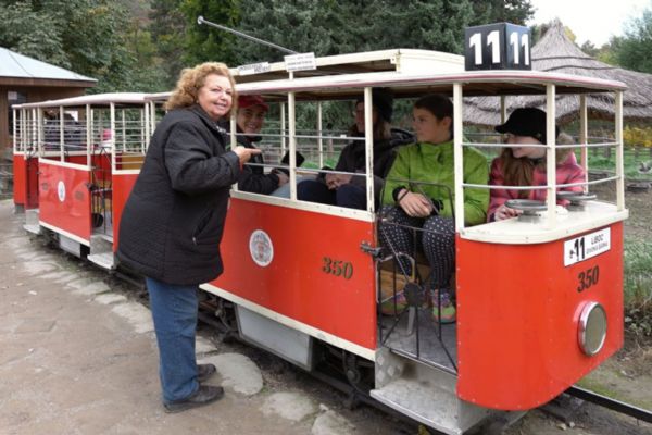 Na trať v Zoo Praha opět vyjede legendární dětská tramvaj