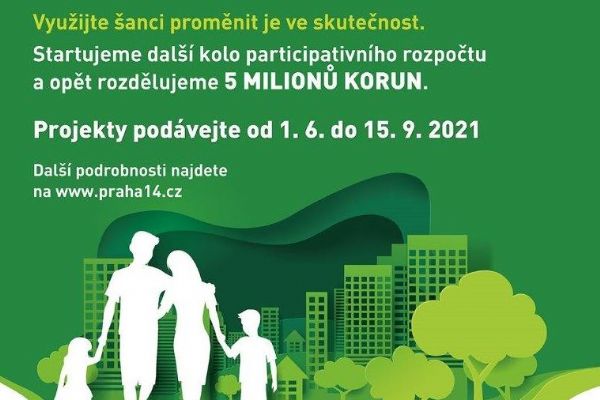 Praha 14 spouští třetí ročník participativního rozpočtu