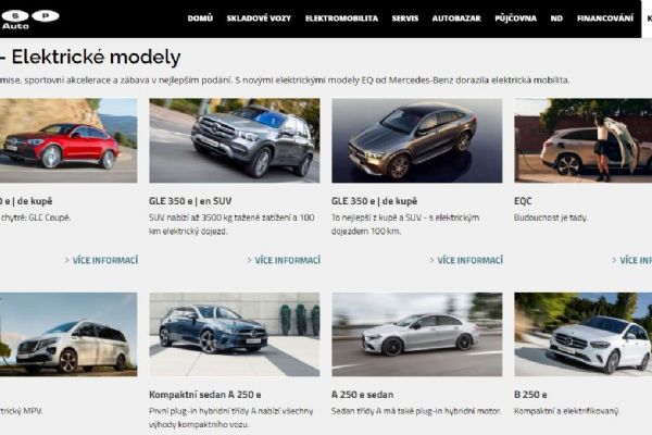 Společnost VSP Auto, s.r.o. spustila online prezentaci ELEKTRO & HYBRID vozů Mercedes-Benz