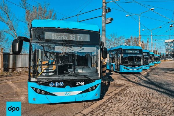 Nová generace trolejbusů Škoda přijíždí do Českých Budějovic