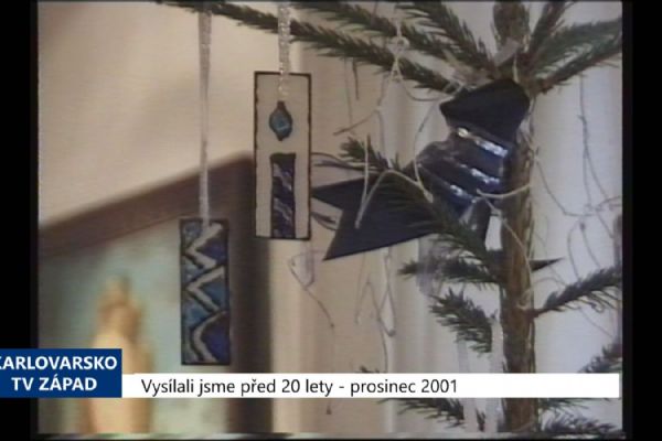 2001 – Cheb: Tisíce lidí vybíraly nejkrásnější vánoční stromek (TV Západ)