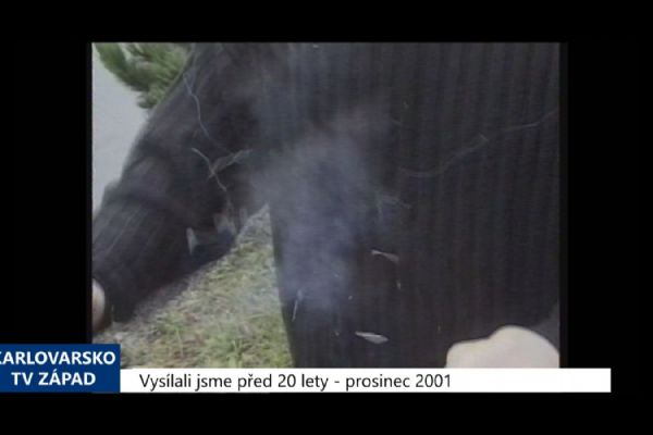 2001 – Sokolov: Nová vyhláška omezuje zábavnou pyrotechniku (TV Západ)