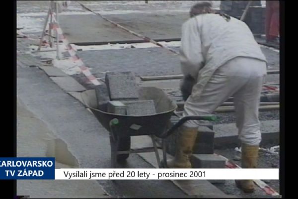 2001 – Sokolov: Poplatky za zábory důležitých staveb klesnou na polovinu (TV Západ)