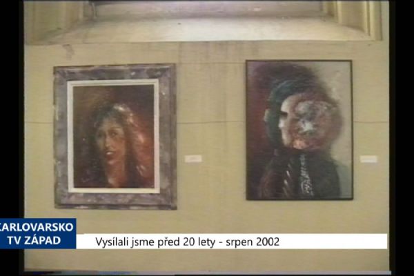 2002 – Cheb: Josef Fleischman má první samostatnou výstavu (TV Západ)