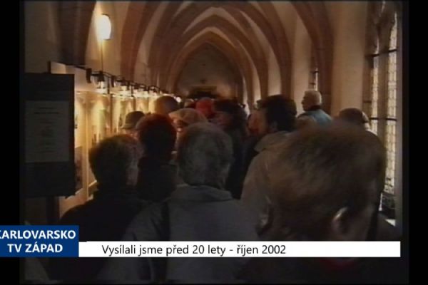 2002 – Cheb: Křížová chodba se po desítkách let otevřela veřejnosti (TV Západ)