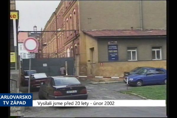 2002 – Cheb: Město zvažuje výpověď nájmu bezcelní zóně Senzo (TV Západ)