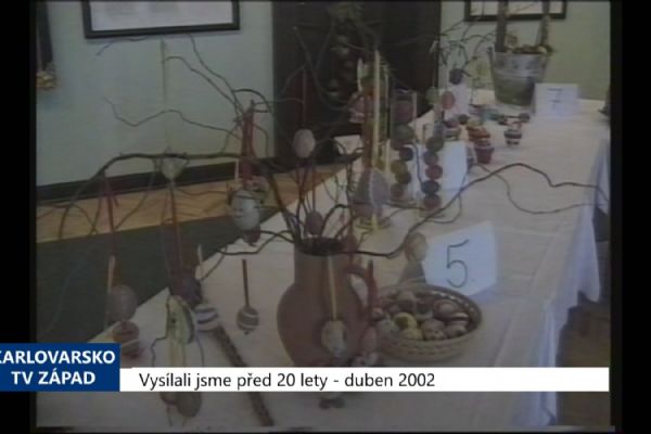 2002 – Cheb: Muzejní soutěž kraslic vyhráli osmáci z 2. ZŠ (TV Západ)