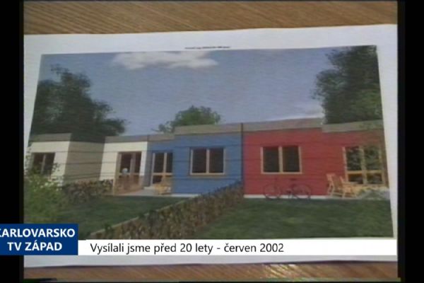 2002 – Cheb: Radnice plánuje až 30 malých domků za 700 tisíc (TV Západ)