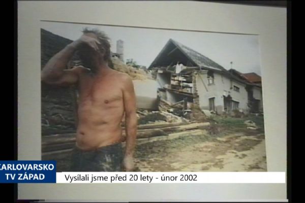 2002 – Cheb: V Galerii 4 se vystavují humanitární fotografie (TV Západ)