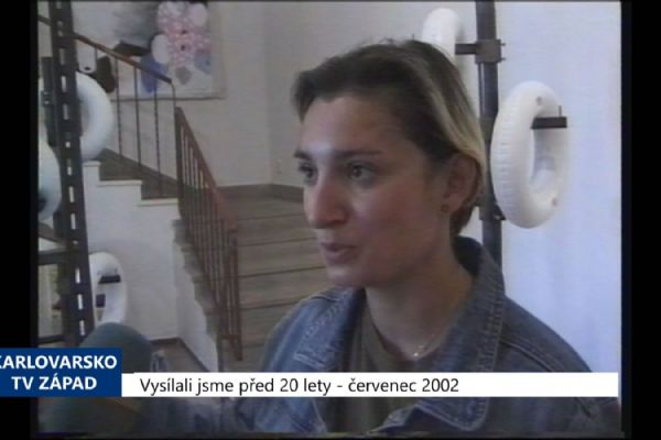 2002 – Cheb: v Galerii U kamene vystavuje Petra Valentová (TV Západ)