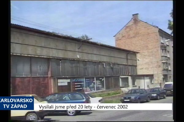 2002 – Cheb: V novém domě vznikne 65 bytů (TV Západ)