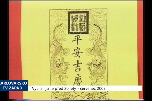 2002 – Cheb: Výstava v knihovně přibližuje čínské symboly (TV Západ)