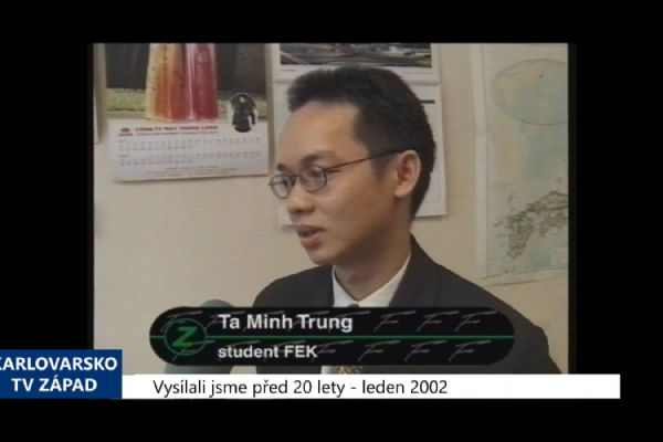 2002 – Cheb: Výzkum mezi Vietnamci přinesl řadu překvapení (TV Západ)
