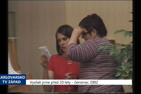 2002 – Mariánské Lázně: Dvě fotografky představily své Okamžiky (TV Západ)