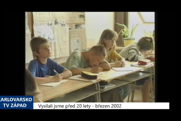 2002 – Sokolov: Rušení školy se odkládá na další volební období (TV Západ)