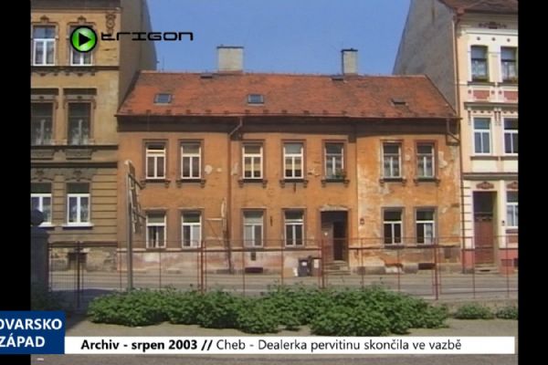  2003 – Cheb: Dealerka pervitinu skončila ve vazbě (TV Západ)