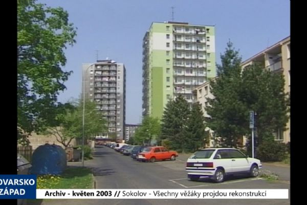 2003 – Sokolov: Všechny věžáky projdou rekonstrukcí (TV Západ)