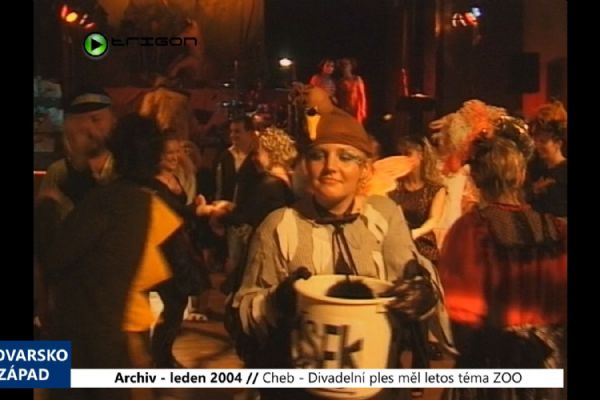 2004 – Cheb: Divadelní ples měl letos téma ZOO (TV Západ)