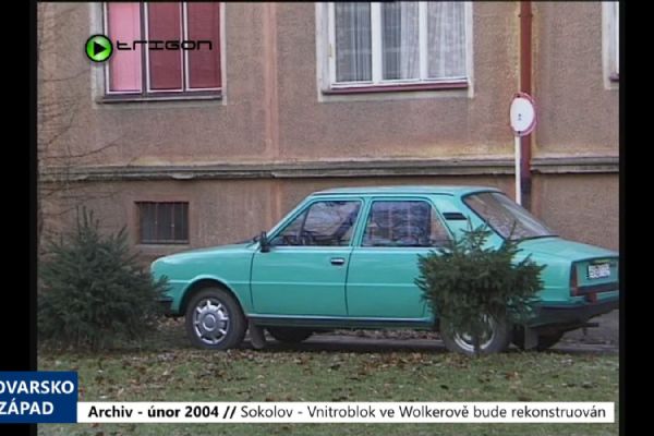 2004 – Sokolov: Vnitroblok ve Wolkerově bude rekonstruován (TV Západ)