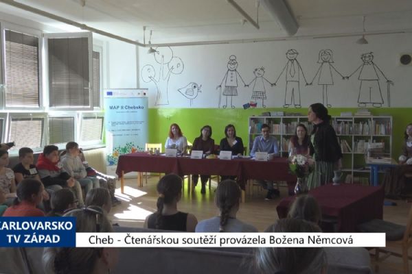 Cheb: Čtenářskou soutěží provázela Božena Němcová (TV Západ)