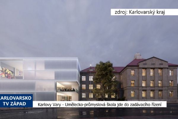 Karlovy Vary: Uměleckoprůmyslová škola jde do zadávacího řízení (TV Západ)