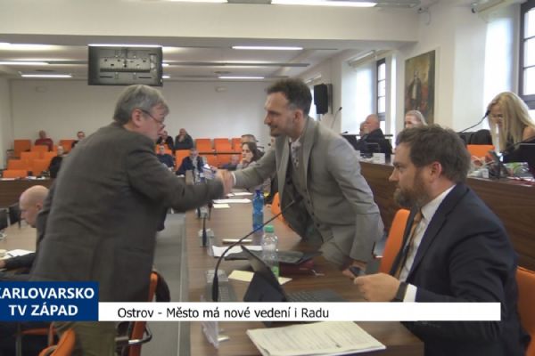 Ostrov: Město má nové vedení i Radu (TV Západ)
