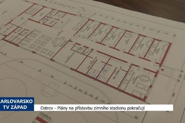 Ostrov: Plány na přístavbu zimní stadionu pokračují (TV Západ)