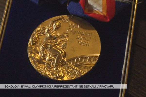 Sokolov: Bývalí olympionici a reprezentanti se setkali v pivovaru (TV Západ)