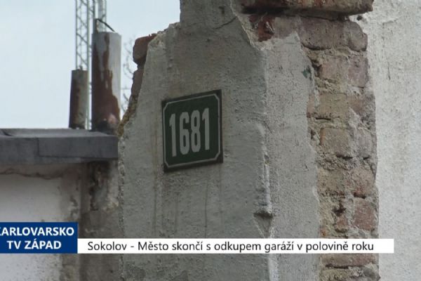 Sokolov: Město skončí s odkupem garáží v polovině roku (TV Západ) 